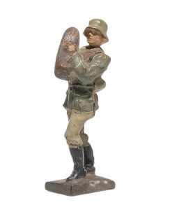 Elastolin Soldat Ladewart mit Granate