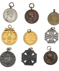 Miniaturorden 9 Stk K.u.K Monarchie für Frackkette/Ordenkette